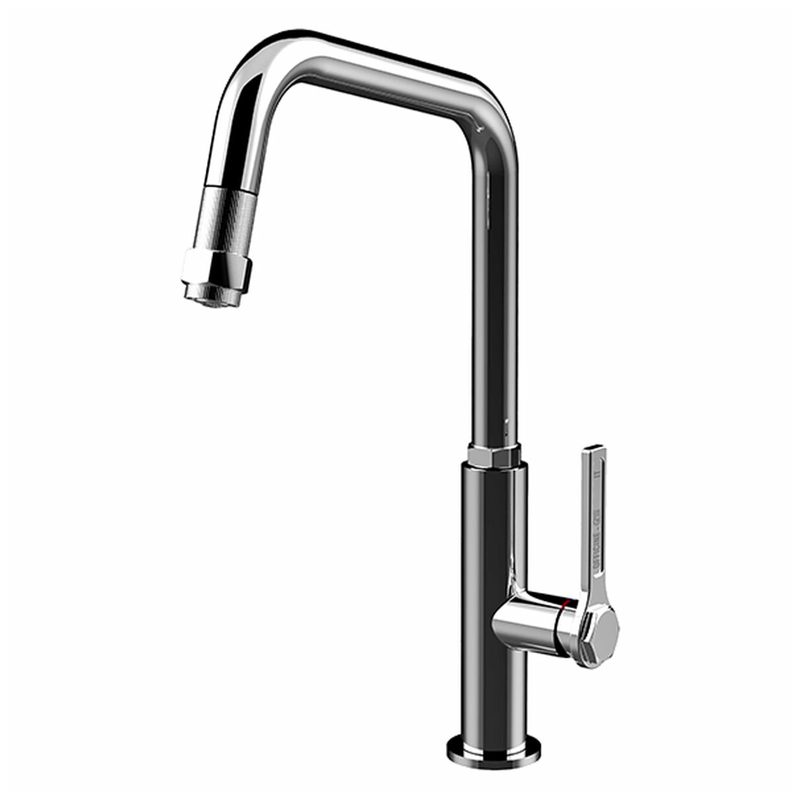 Gessi 60053 Officine Pull Out Kitchen Mixer Tap