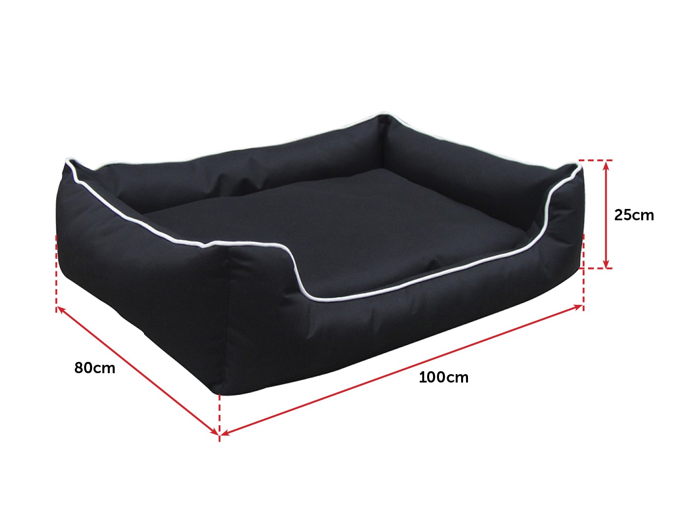 Heavy Duty Waterproof Dog Bed - Large - Online Only