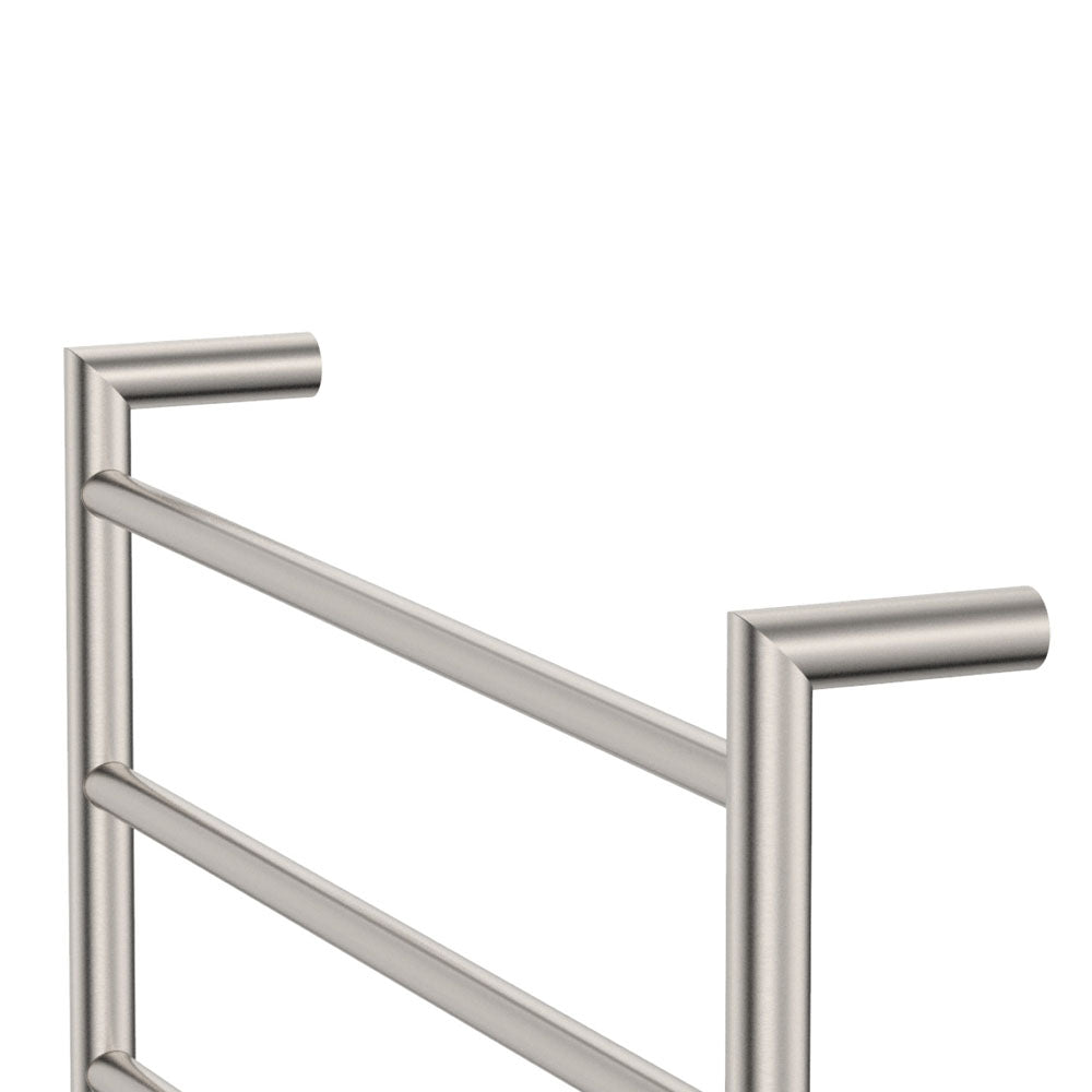 Fienza Kaya 8286045BN Heated Towel Rail, 600 x 450mm, Brushed Nickel