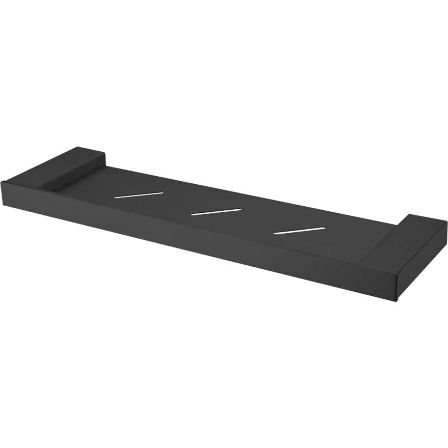 Oliveri AT4687AMB Athens Matte Black Metal Shelf 420mm