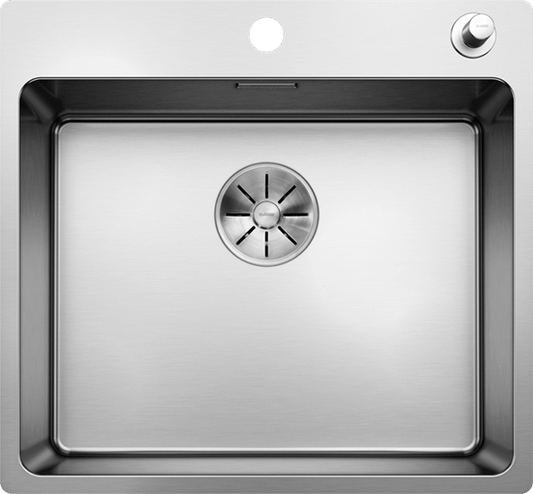 Blanco ANDANO500-IFA Top Mount Kitchen Sink with Tap Ledge