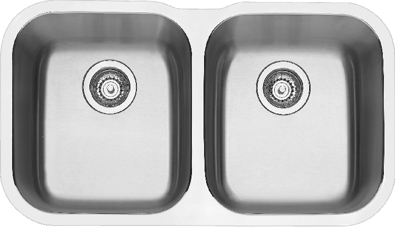 Blanco ESSENTIALU2 Double Bowl Undermount Sink