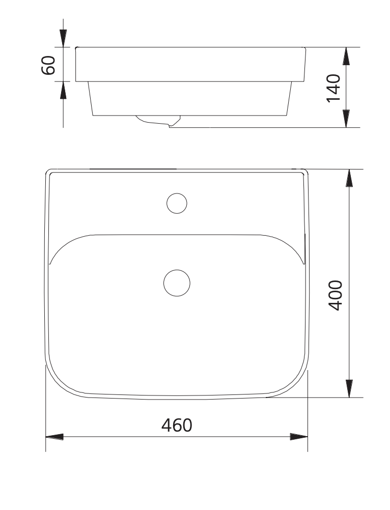 Oliveri DU7130F Dublin Inset Basin