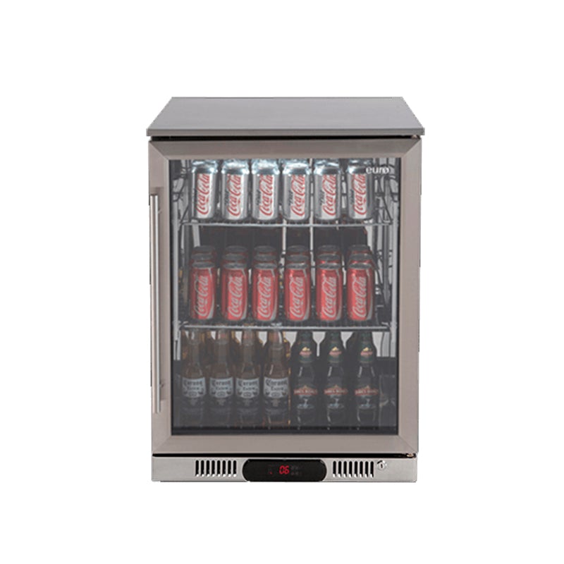 Euro Appliances EA60WFSX2R Single Door Beverage Cooler Fridge