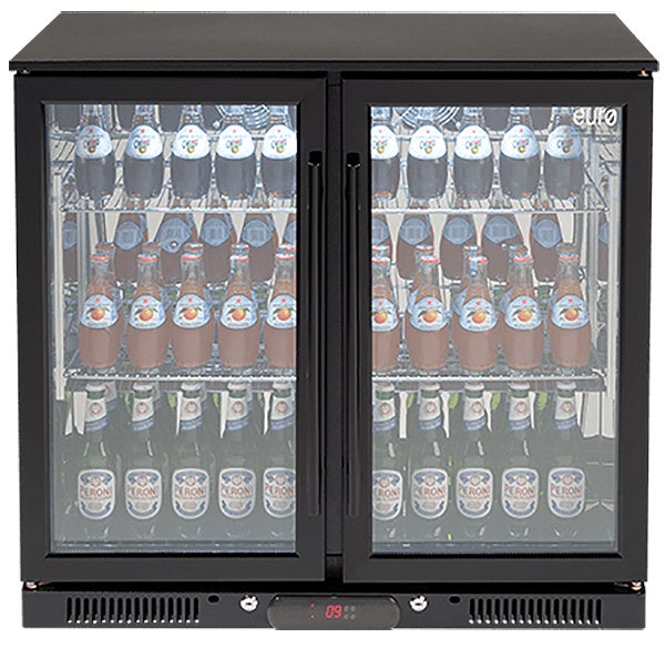 Euro Appliances EA900WFBL Double Door Beverage Fridge - Special Order