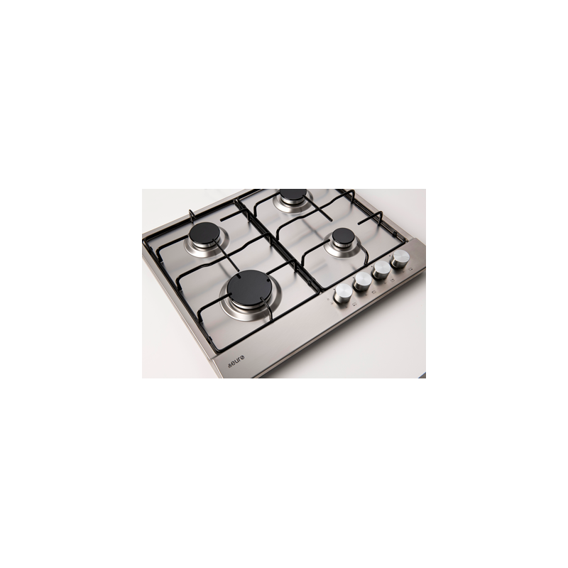 Euro Appliances ECT600GS Stainless Steel Gas Cooktop