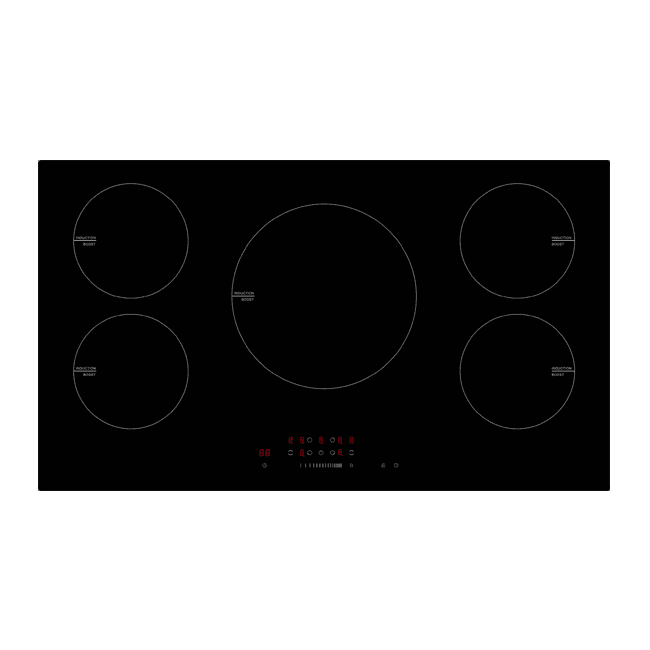 Euro Appliances ECT90ICB 90cm Induction Cooktop - Special Order