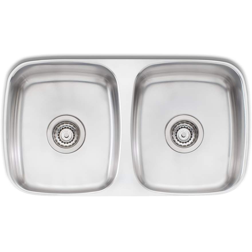 Oliveri EE63U Endeavour Double Bowl Undermount Sink