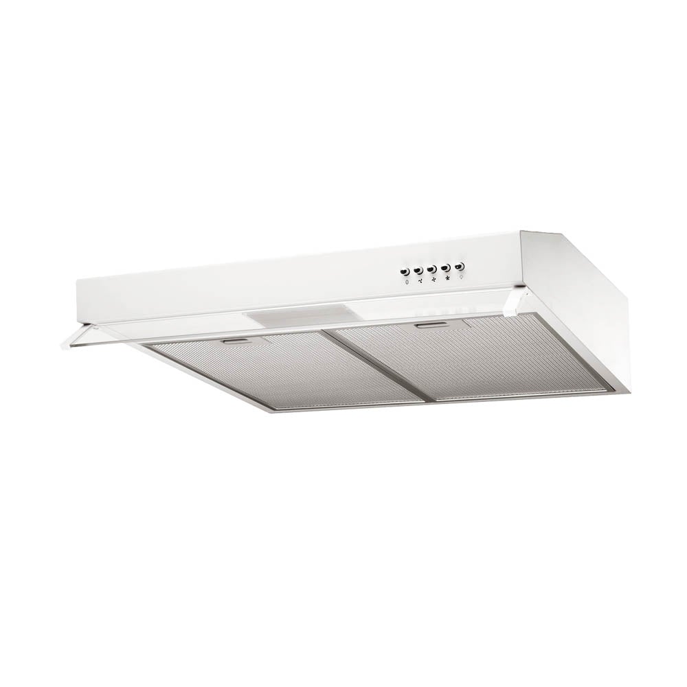 Esatto EFH60W 60cm White Fixed Rangehood