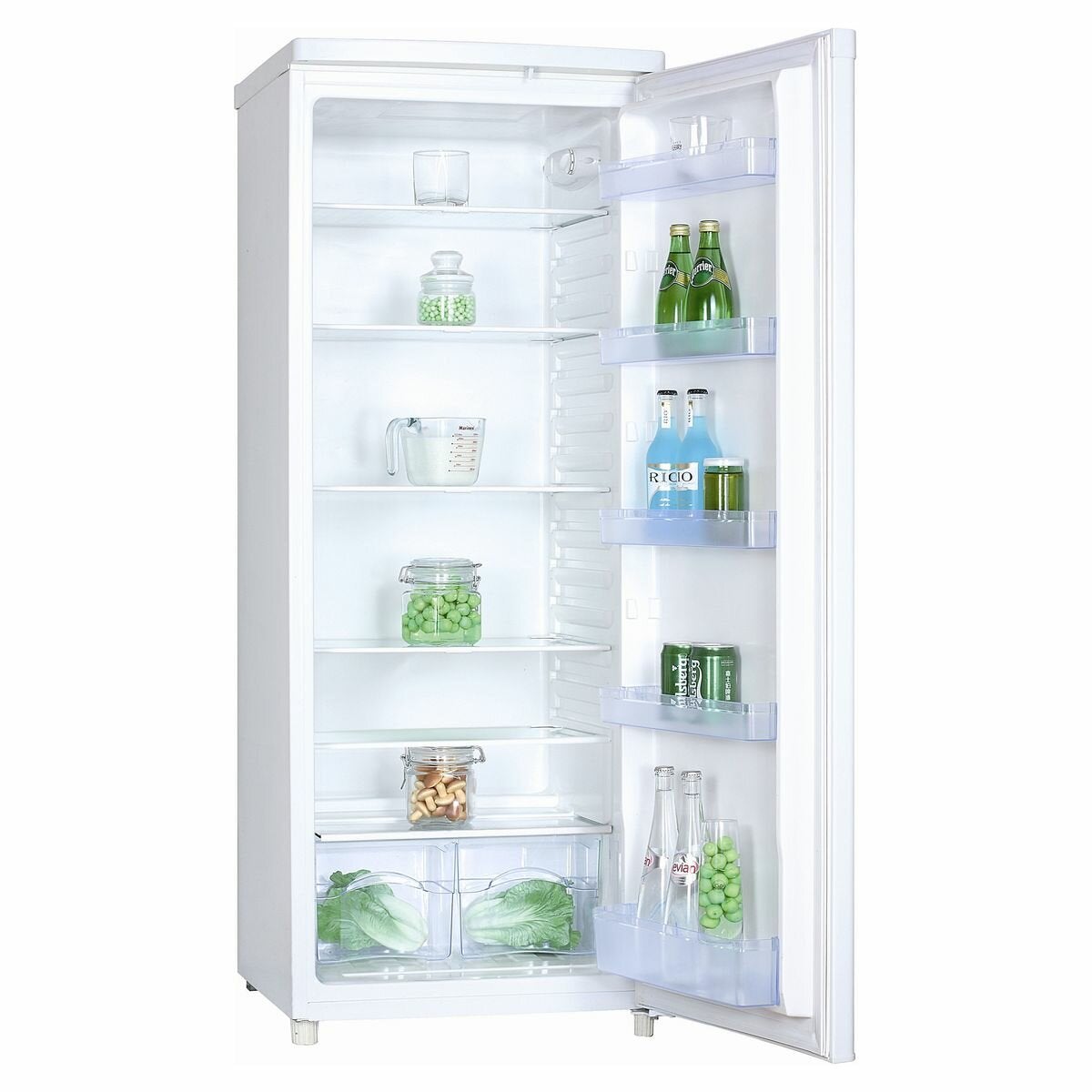 Euromaid EUF246W 246L Upright Fridge