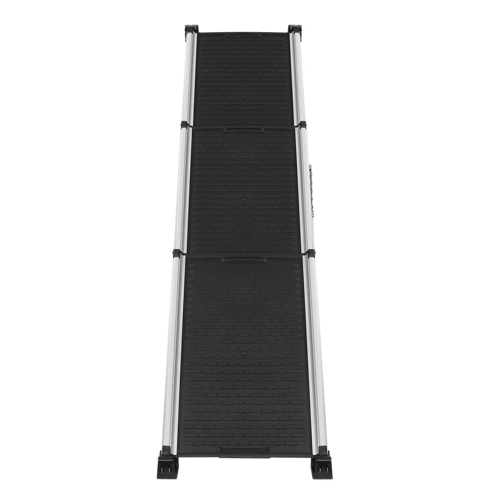 i.Pet Deluxe Aluminium Foldable Pet Ramp - Black - Online Only