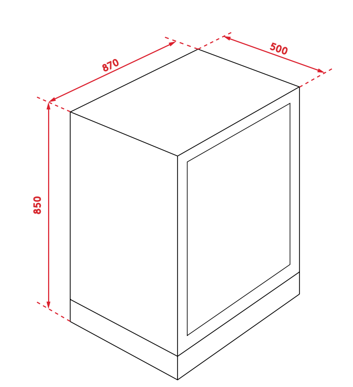 Inalto IBF190 190L Outdoor Beverage Centre Drinks Fridge