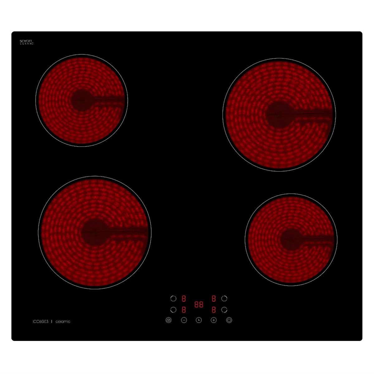 Venini V-ICC6GE3 60cm Ceramic Cooktop