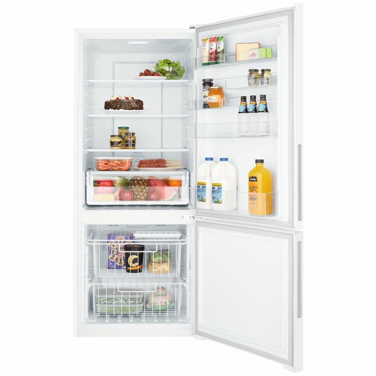 Kelvinator KBM4502WC-R 453L Bottom Mount Fridge - Kelvinator Seconds Stock