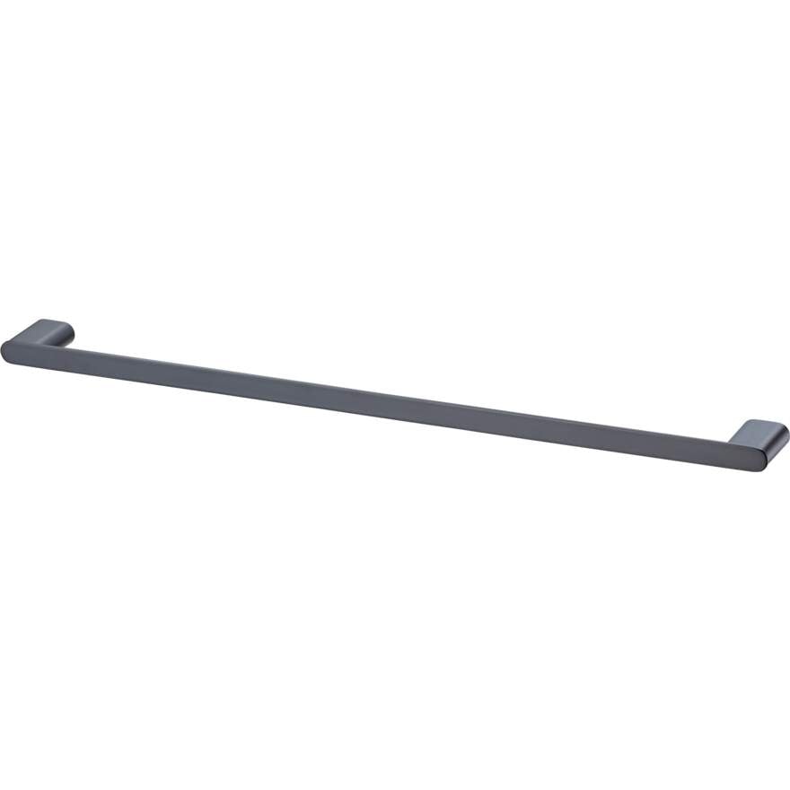 Oliveri MA824CC3MB Madrid Matte Black Single Towel Rail 650mm