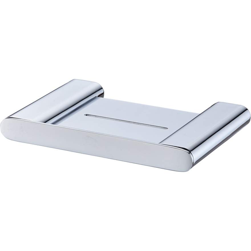 Oliveri MA859F26CR Madrid Chrome Soap Holder With Shelf