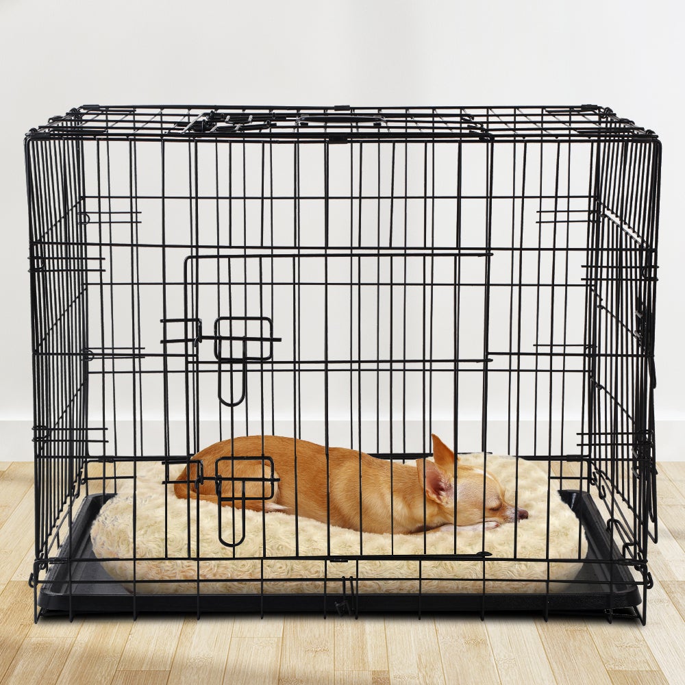 i.Pet 30inch Pet Cage - Black - Online Only