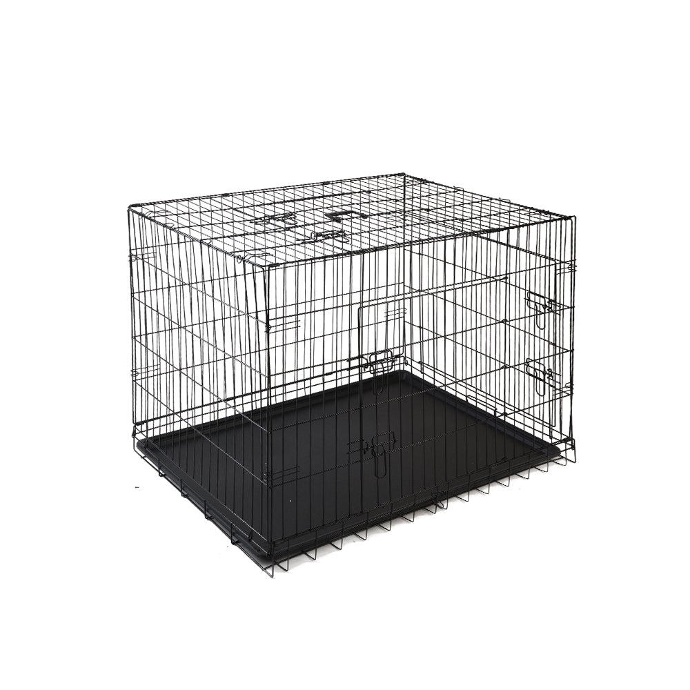 i.Pet 42inch Pet Cage - Black - Online Only