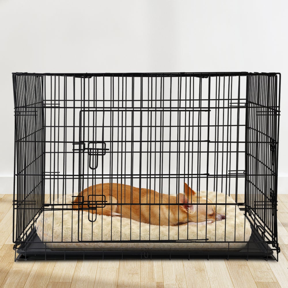 i.Pet 42inch Pet Cage - Black - Online Only