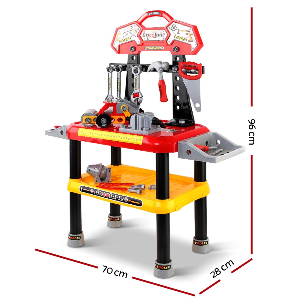 Keezi Kids Workbench Play Set - Red