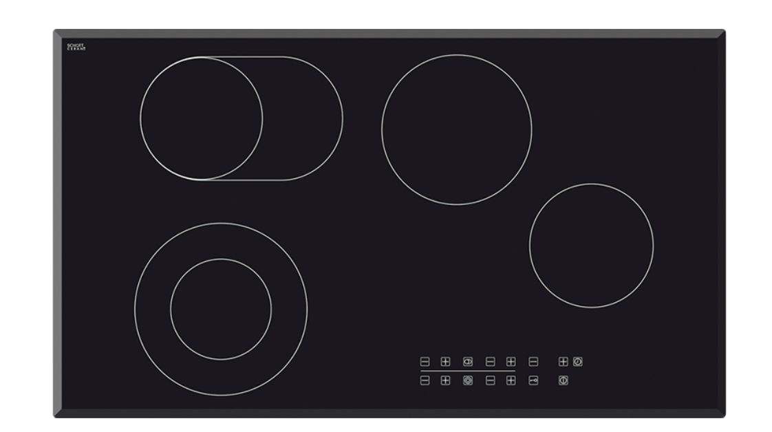 Baumatic 90cm Ceramic Cooktop | GECE9004