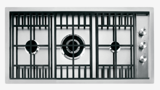 Barazza LAB900-3 90cm  Stainless Steel Gas Cooktop - Order In