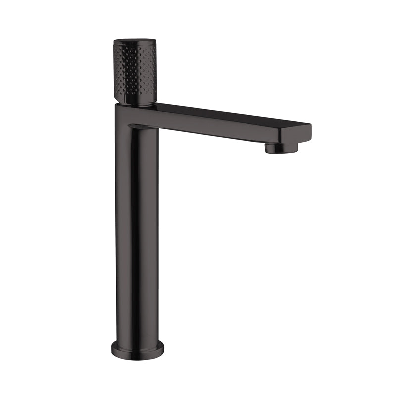 The GABE Hi-Rise Basin Mixer Gun Metal T704GM