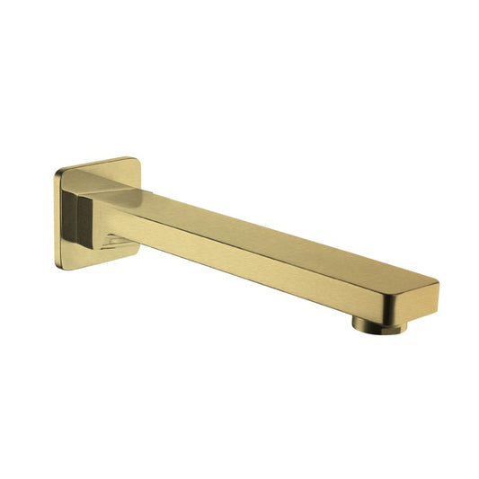 The GABE 200mm Bath Spout Brushed Gold T708-1BG