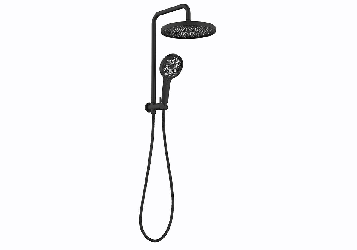 The Gabe Twin Shower Matte Black T7801BK