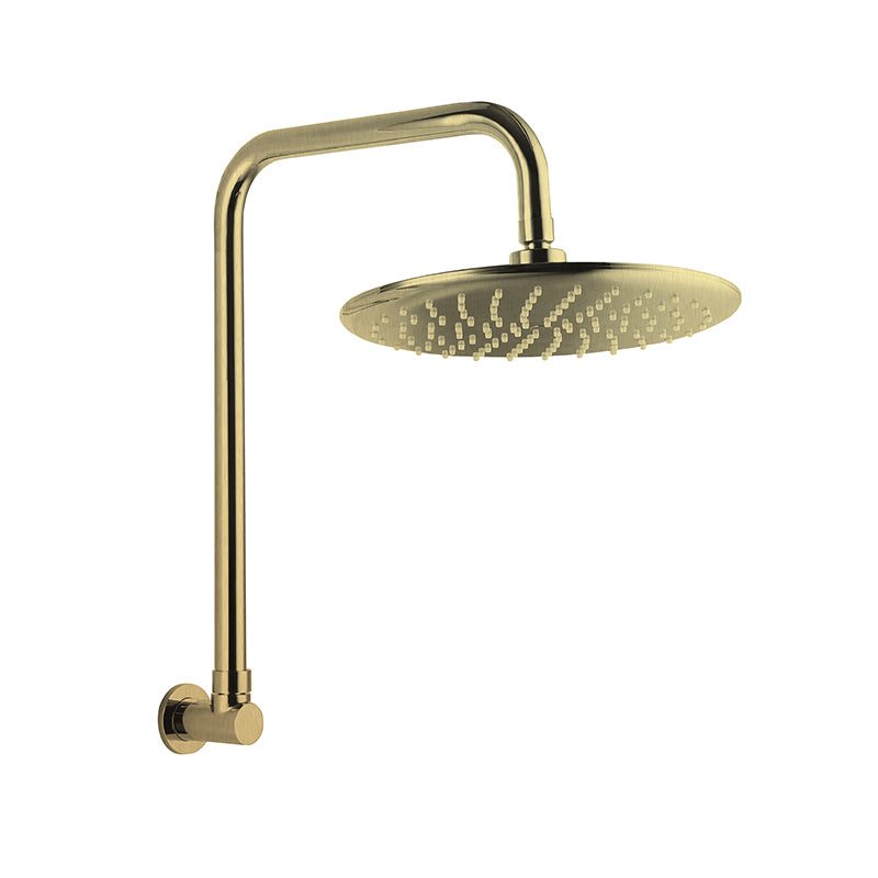 Loui Gooseneck Shower Brushed Gold T9083BG