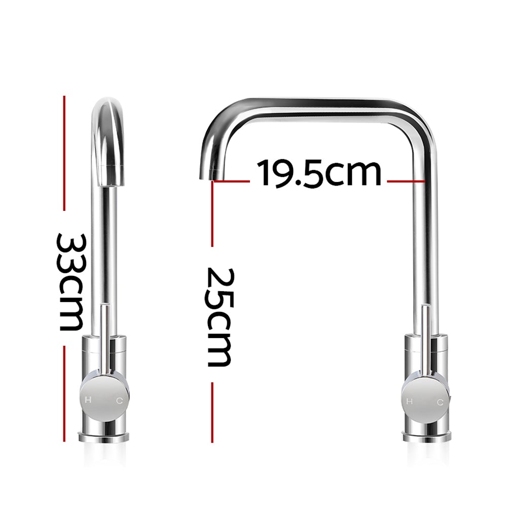 Cefito Mixer Kitchen Faucet Tap Swivel Spout WELS- Order In