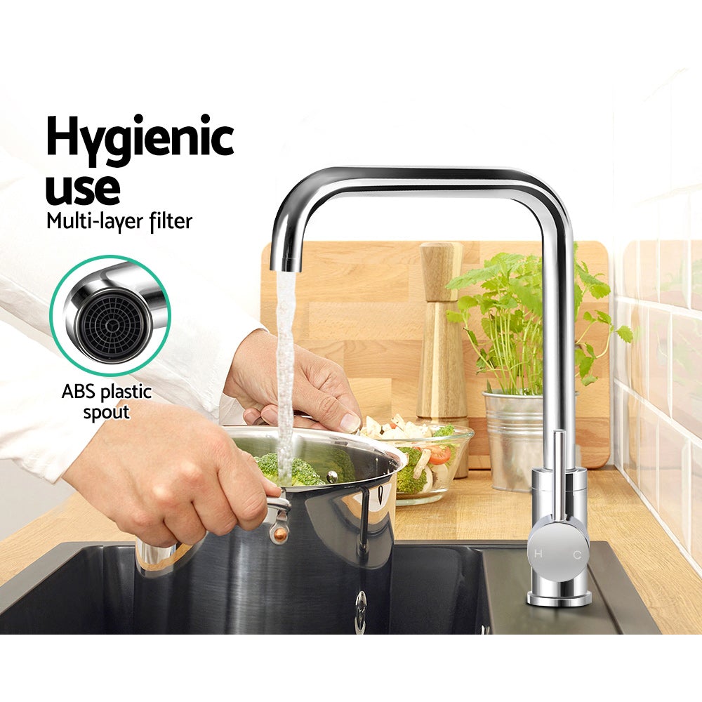 Cefito Mixer Kitchen Faucet Tap Swivel Spout WELS- Order In