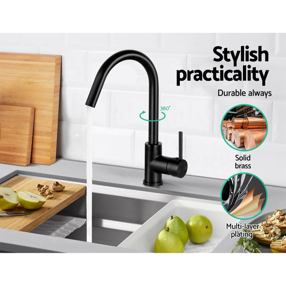 Cefito Mixer Faucet Tap - Black - Order In