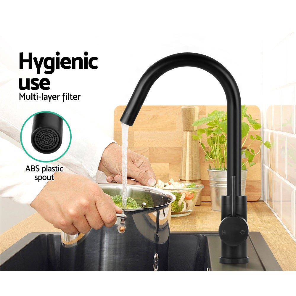 Cefito Mixer Faucet Tap - Black - Order In