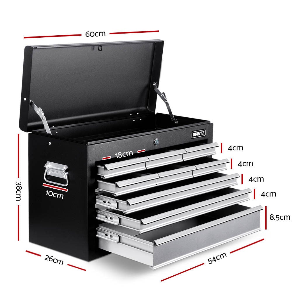 Giantz 14 Drawers Toolbox Chest Cabinet Mechanic Trolley Garage Tool Storage Box