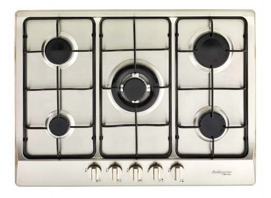 Technika TB75GWFSS−3 68cm Stainless Steel Gas Cooktop