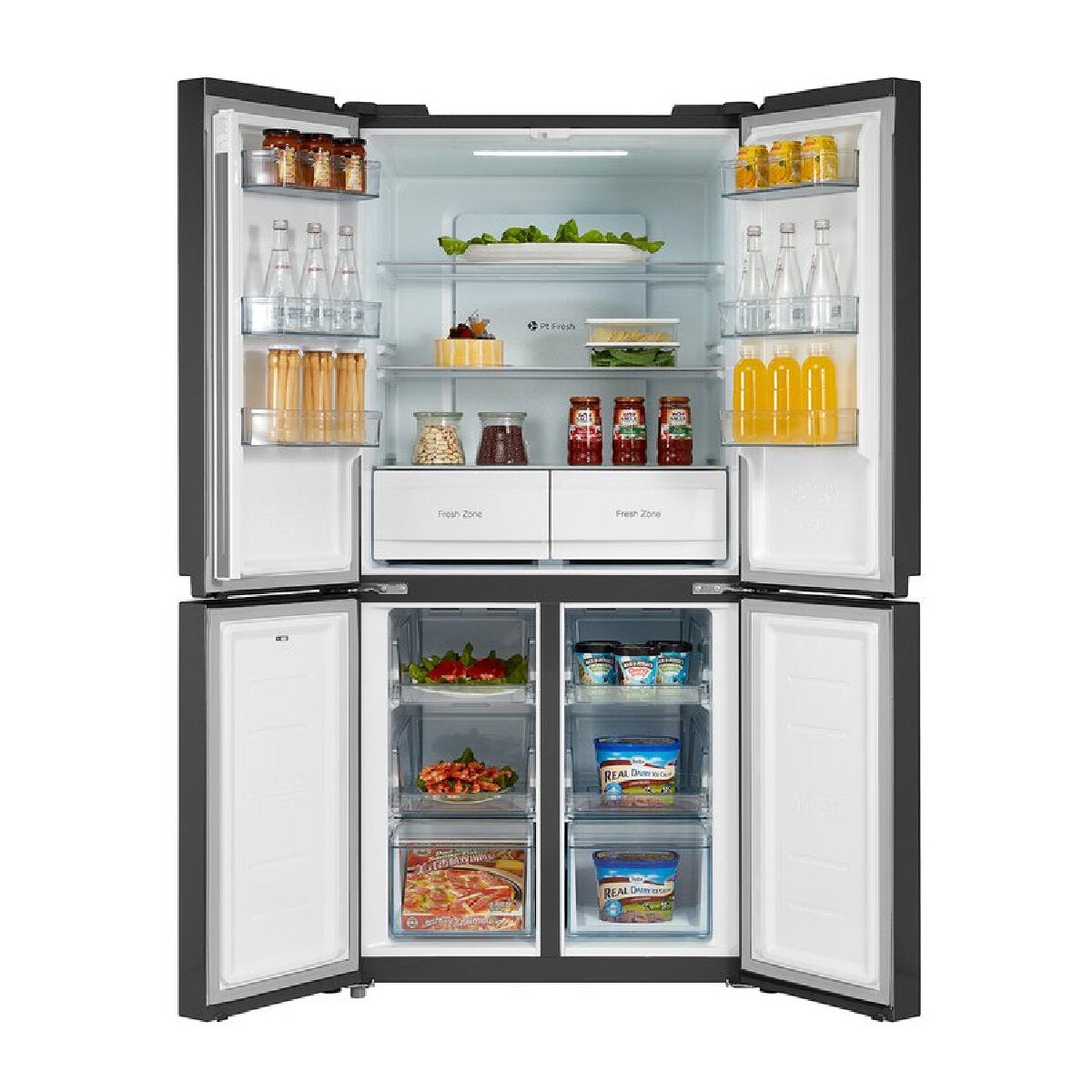 Teka TK545BX 545L Four Door Dark Stainless Steel Refrigerator