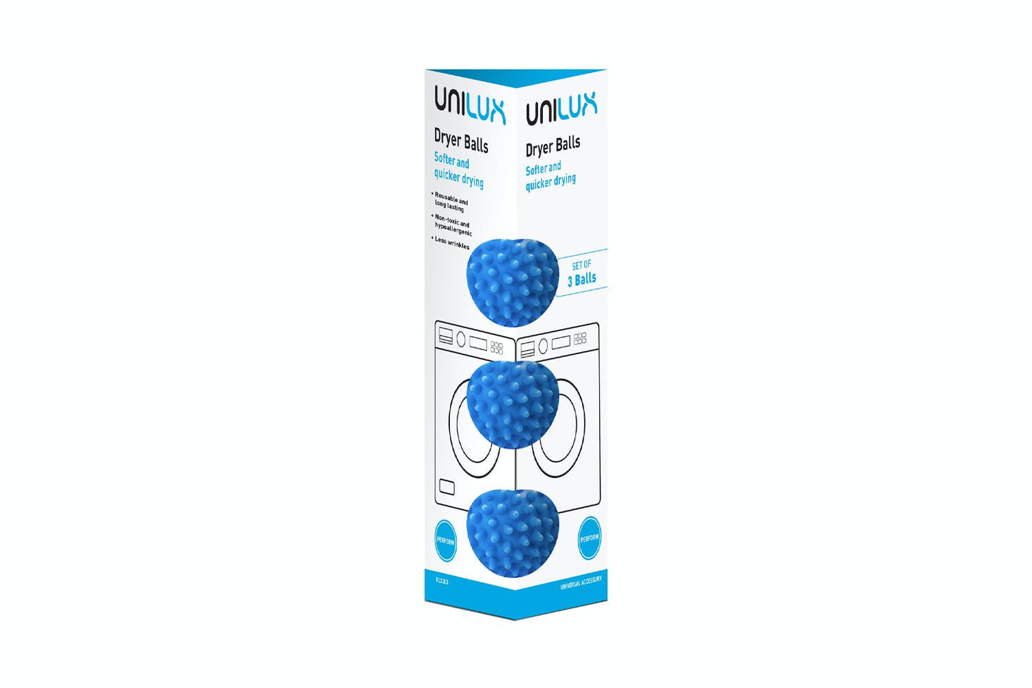 Unilux ULX203 Set of 3 Dryer Balls