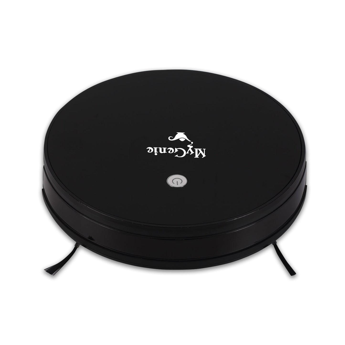 MyGenie XSonic Robotic Vacuum Cleaner Carpet Floors Dry Wet Mopping Auto Robot  Black