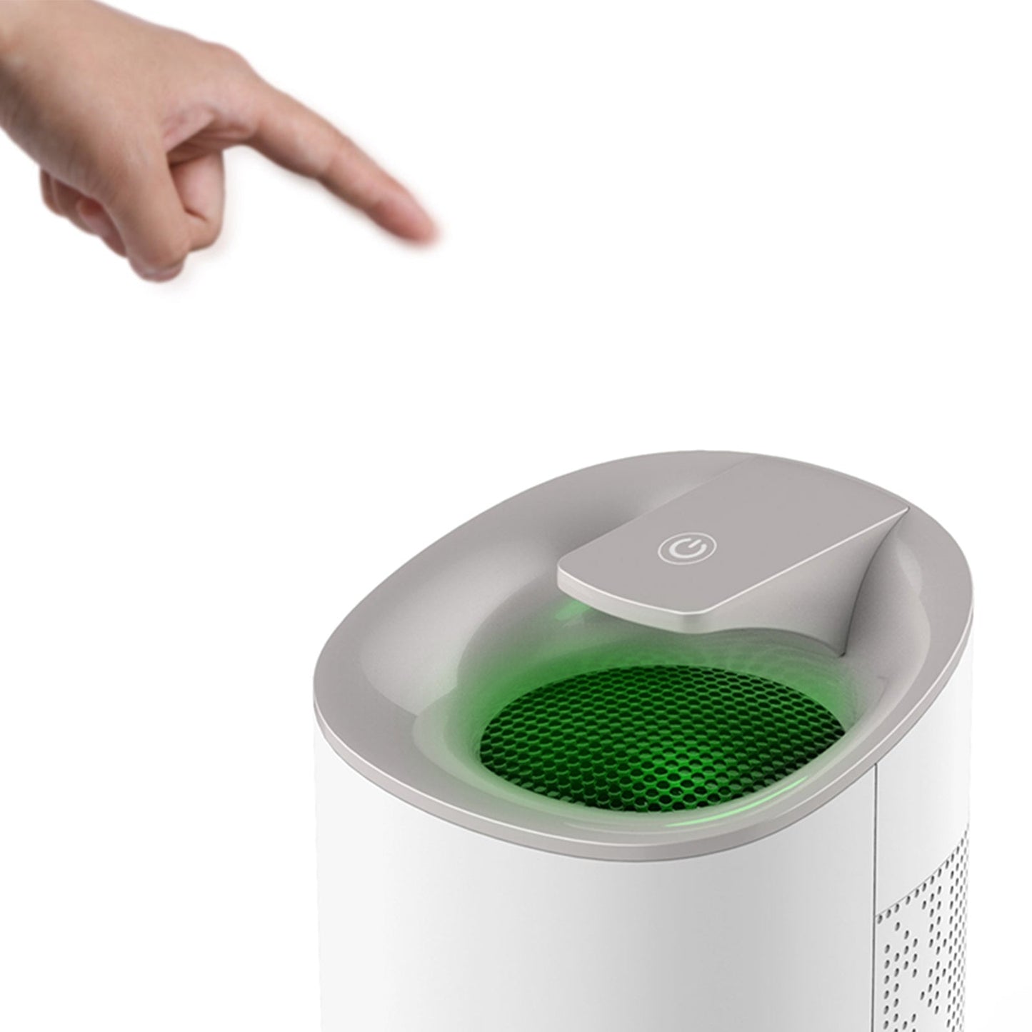 Pursonic 600ML Smart Touch X3 Dehumidifier Portable Electric Office Home White 600ml White, Green