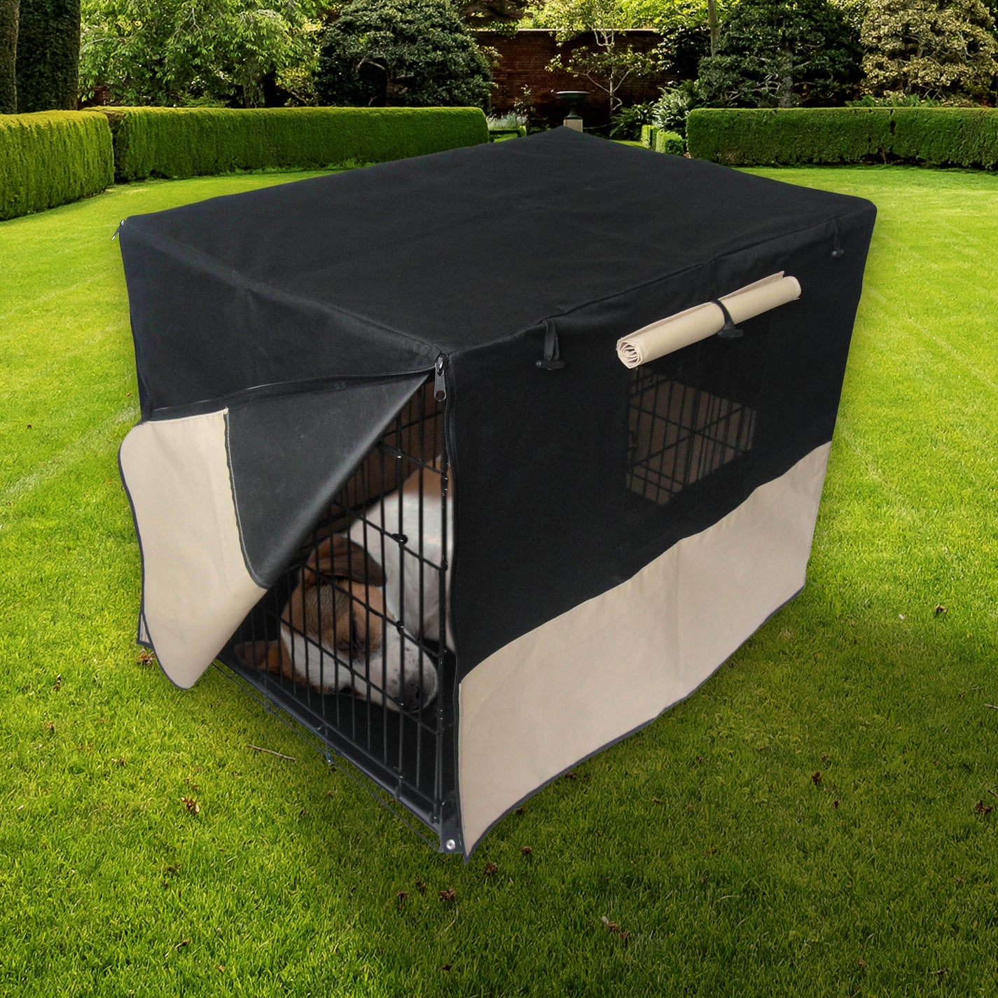 36" Pet Dog Crate with Waterproof Cover - Online Only