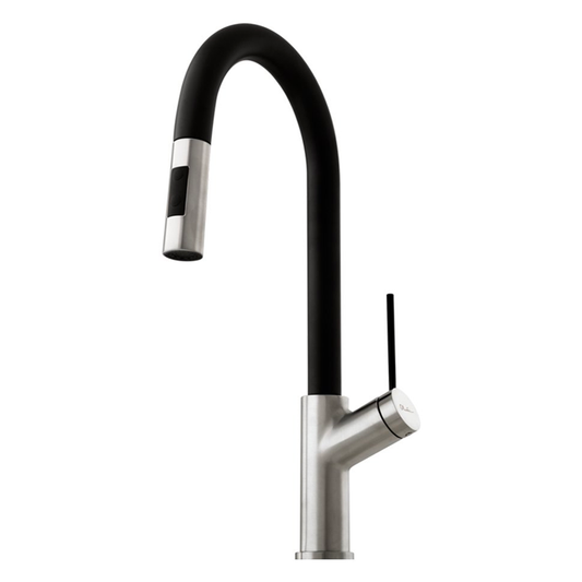 Oliveri VT0426B Brushed Chrome Vilo Pull Out Tap