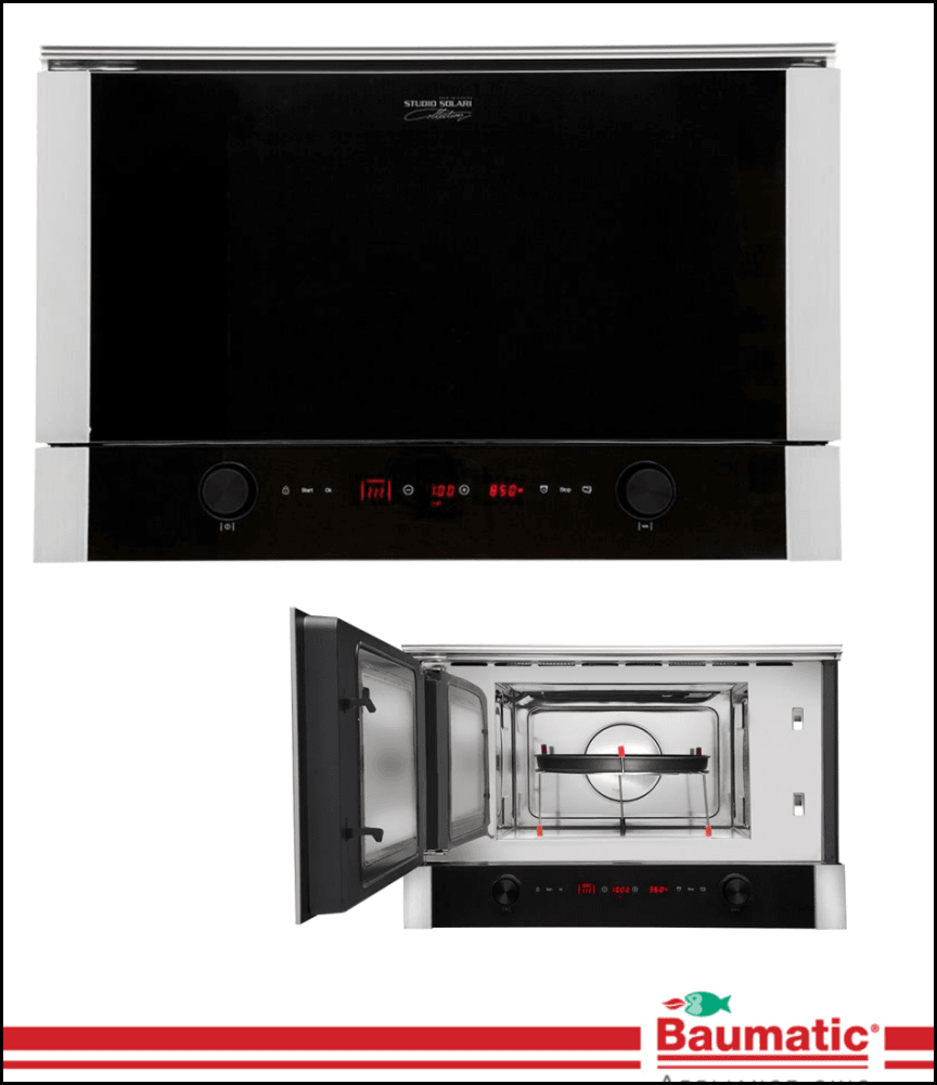 Baumatic Bcg22 21L Studio Solari Microwave With Grill 2700W