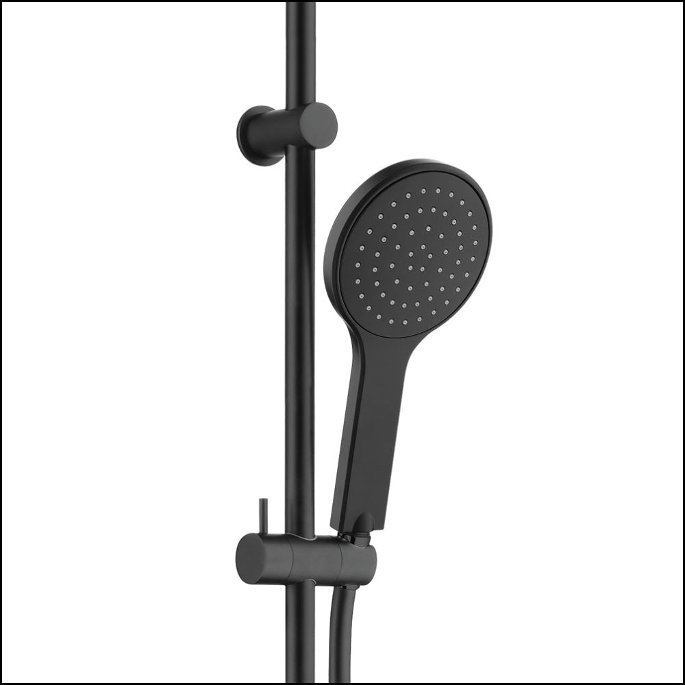 Fienza Kaya Rail Shower Matte Black 444109B Showers