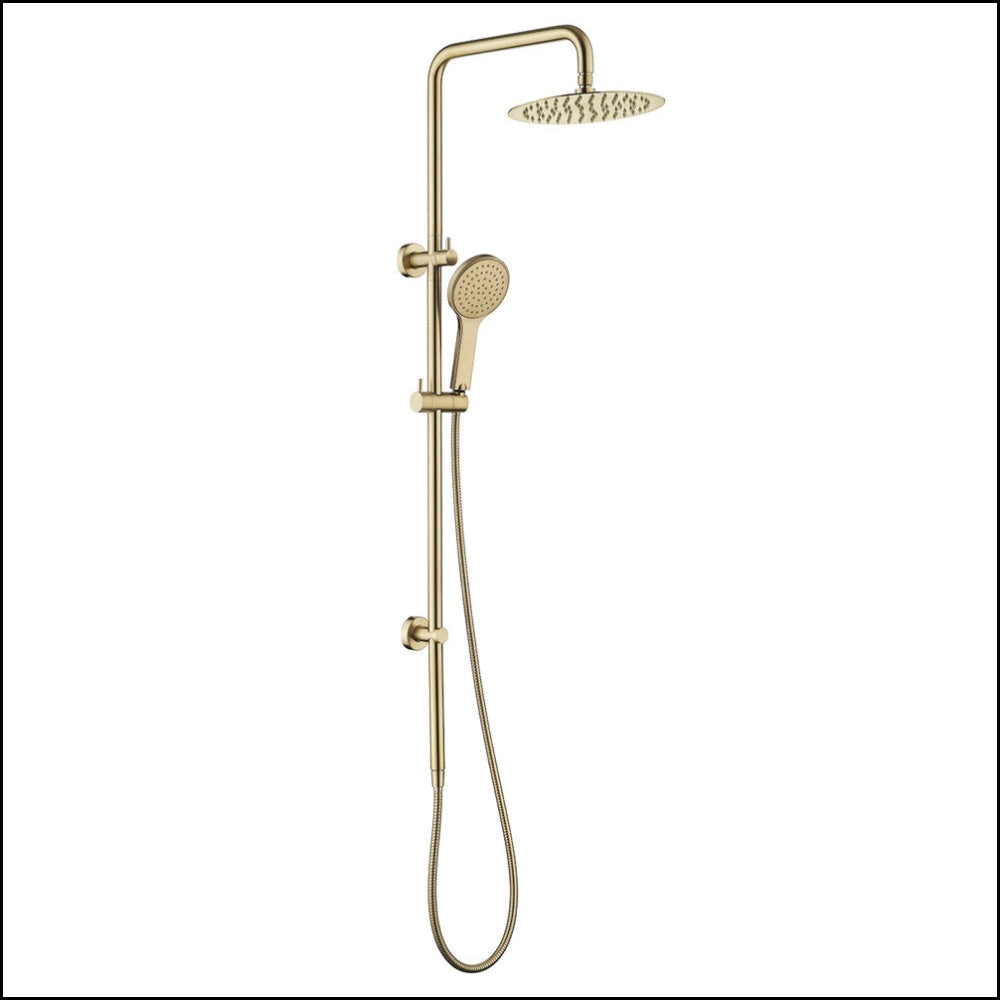 Fienza Kaya Urban Brass Twin Shower 455109Ub Showers