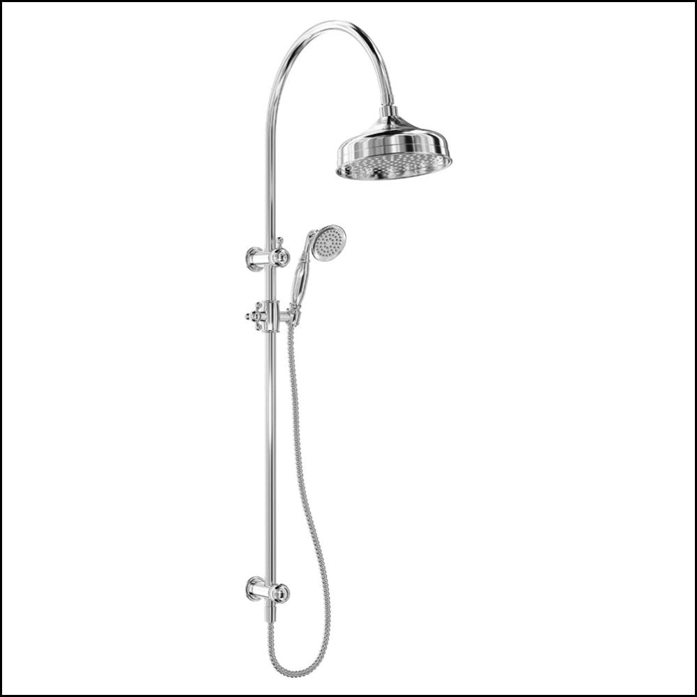 Fienza Lillian Twin Shower Chrome 455114 Showers