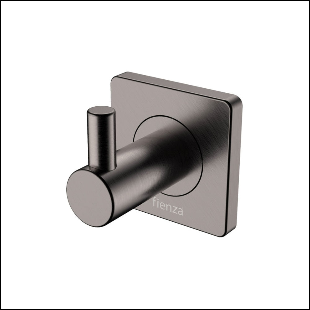 Fienza Sansa Robe Hook Gun Metal 83204Gm Bathroom Accessories