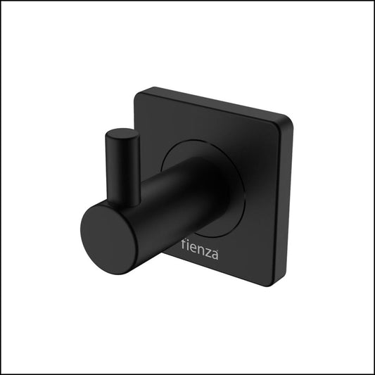 Fienza Sansa Robe Hook Matte Black 83204Mb Bathroom Accessories