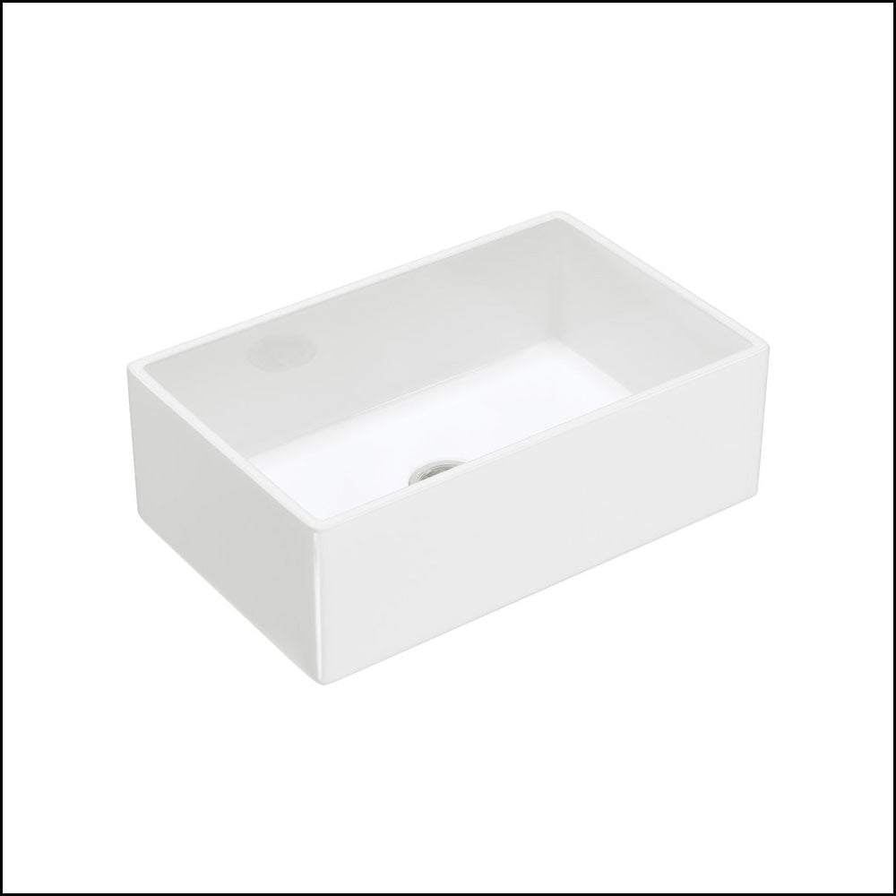 Fienza Winston 68703 Single Butler Sink Medium White 750X470X250Mm - Special Order Kitchen Sinks