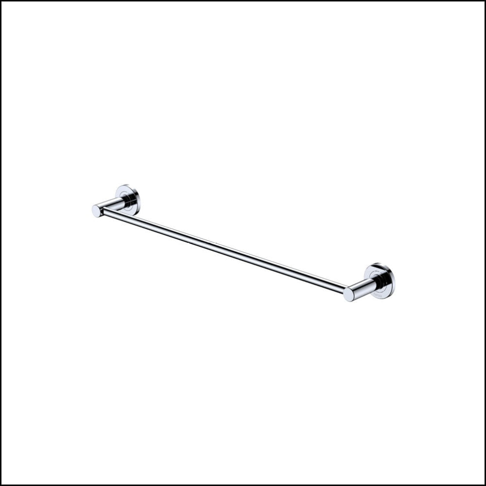 Kaya 600Mm Single Towel Rail Chrome 8280160 Bathroom Accessories